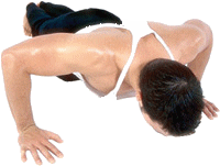 Man  doing pushups