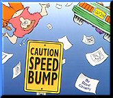 Speed bump sign