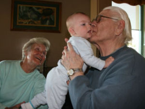 My in-laws and grandson
