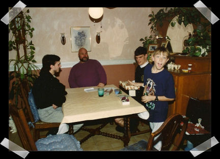 Dining room before