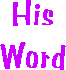 His Word (Kay)