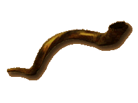 Shofar twisting to the left