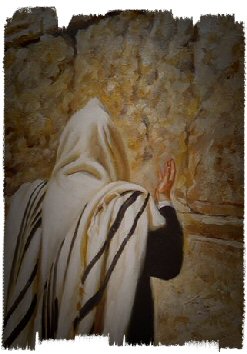 Rabbi praying