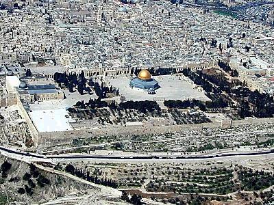 Temple mount in Jerusalem