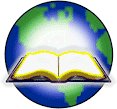 Bible on a globe